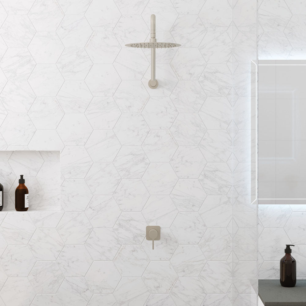 SANSA Wall Mixer Square Plate LF SUS304