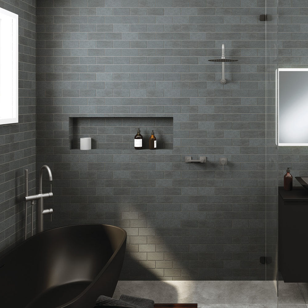 SANSA Wall Mixer Square Plate LF SUS304