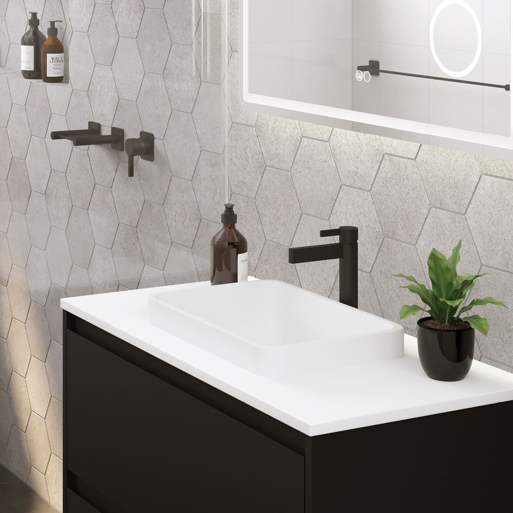 SANSA Basin Mixer LF Eco Brass