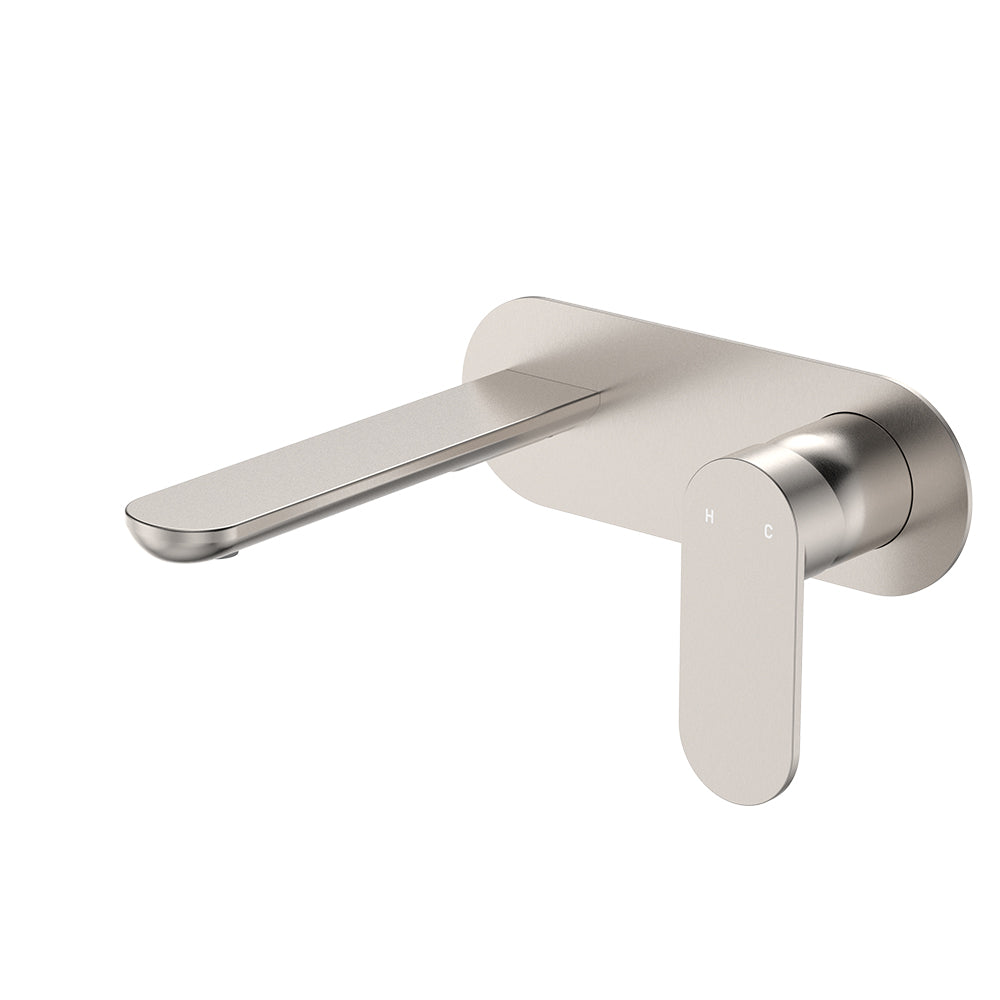 EMPIRE SLIM Basin/Bath Wall Mixer Set Oval Plate 160mm LF