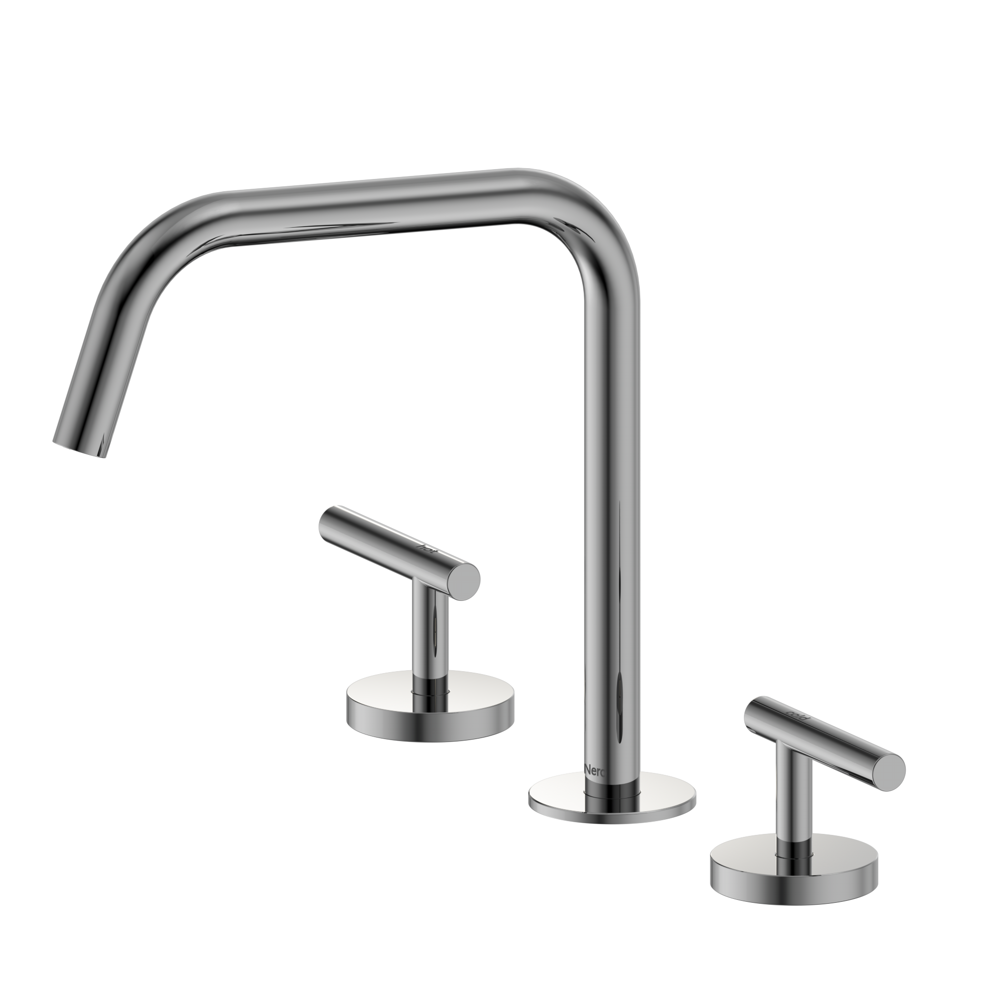 Mecca Lever Bath/Kitchen Set with Edge Spout 2
