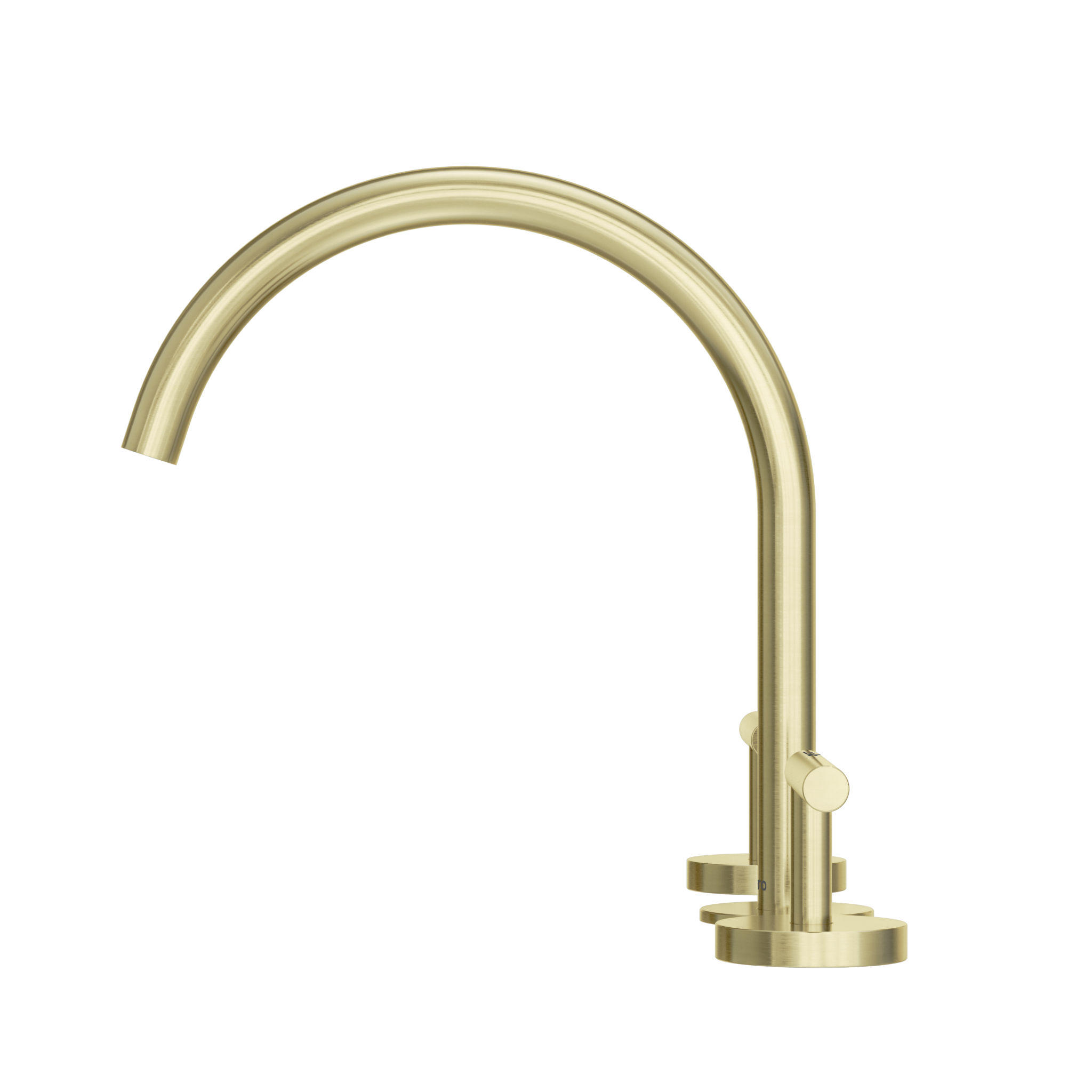 Mecca Lever Bath/Kitchen Set with Arc Spout