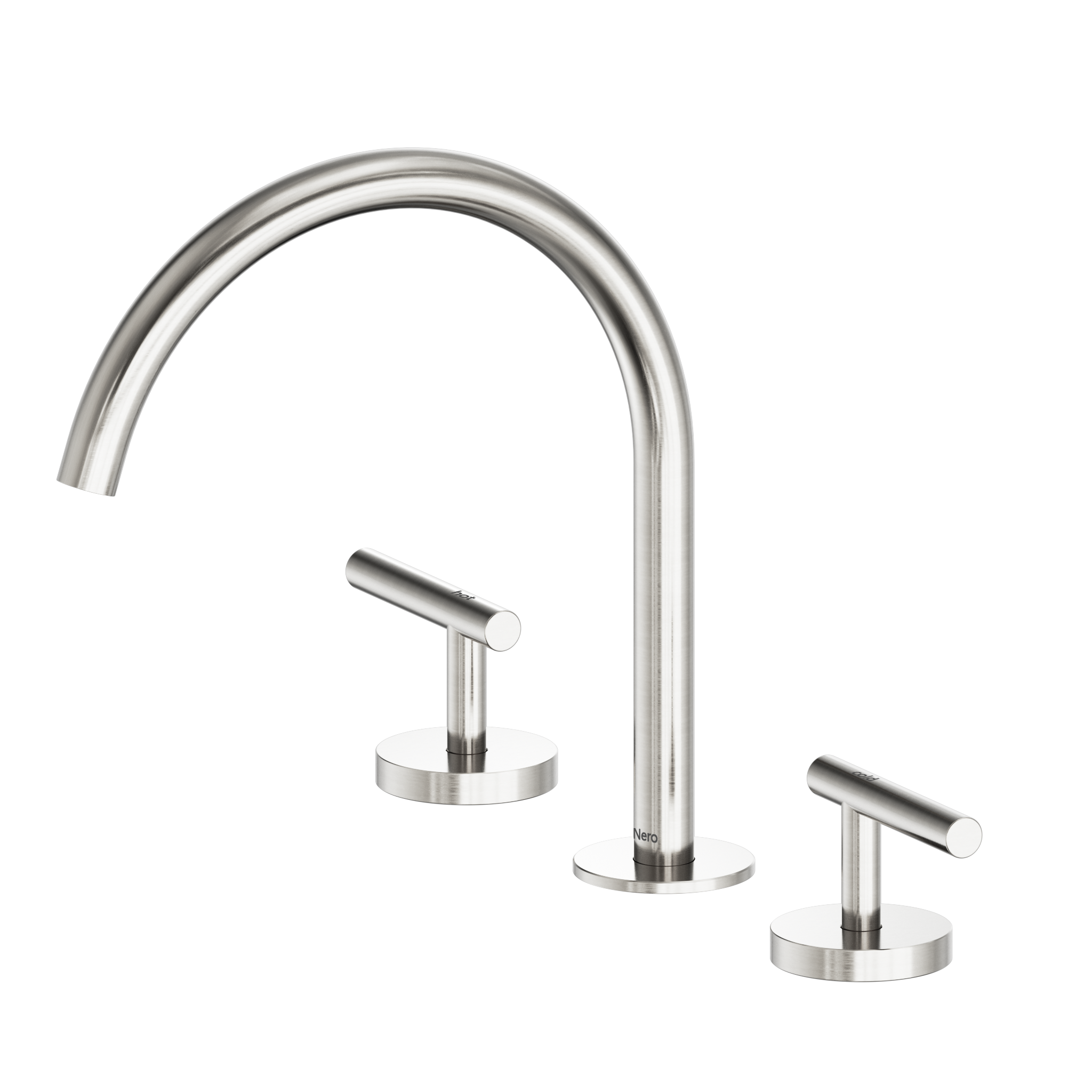 Mecca Lever Bath/Kitchen Set with Arc Spout