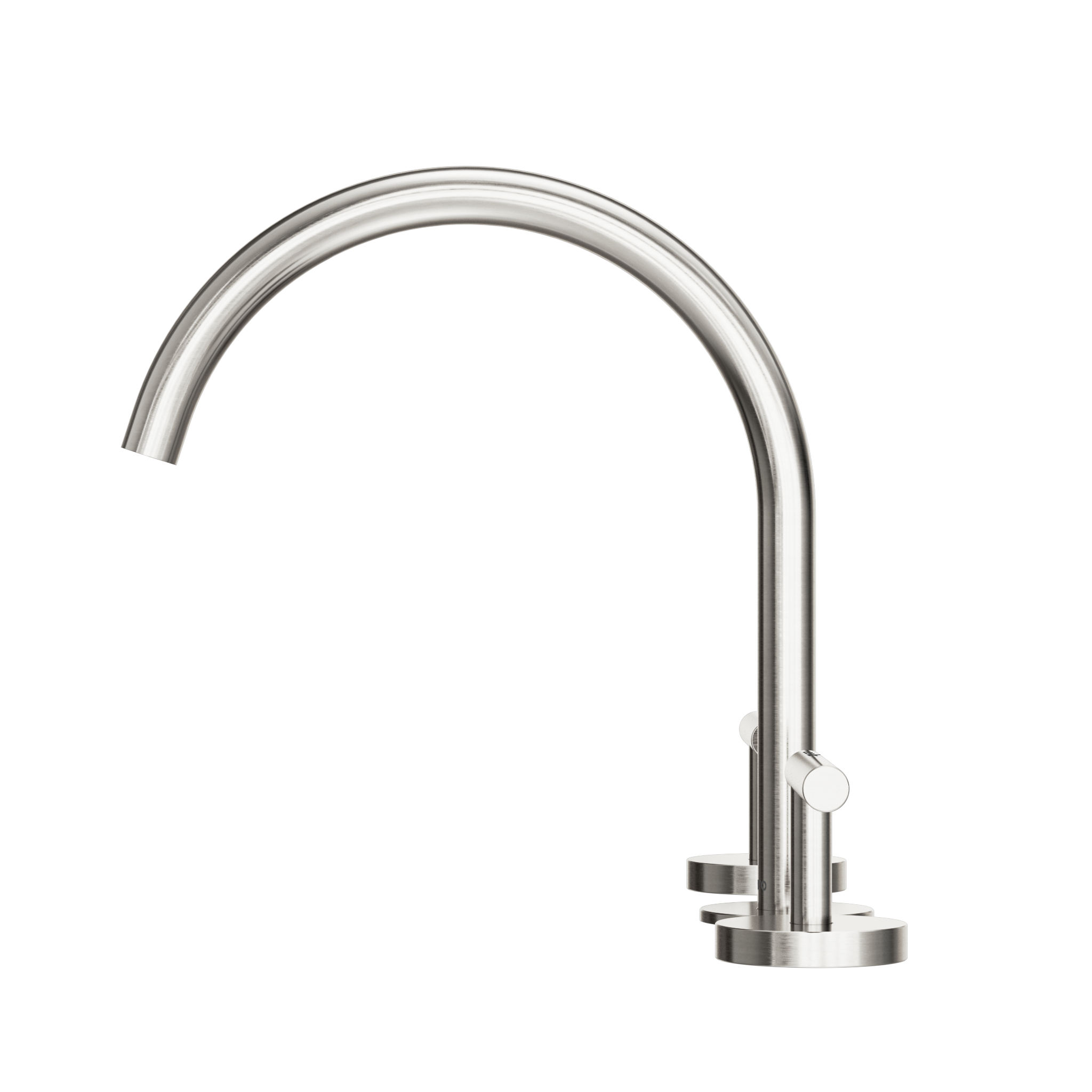 Mecca Lever Bath/Kitchen Set with Arc Spout