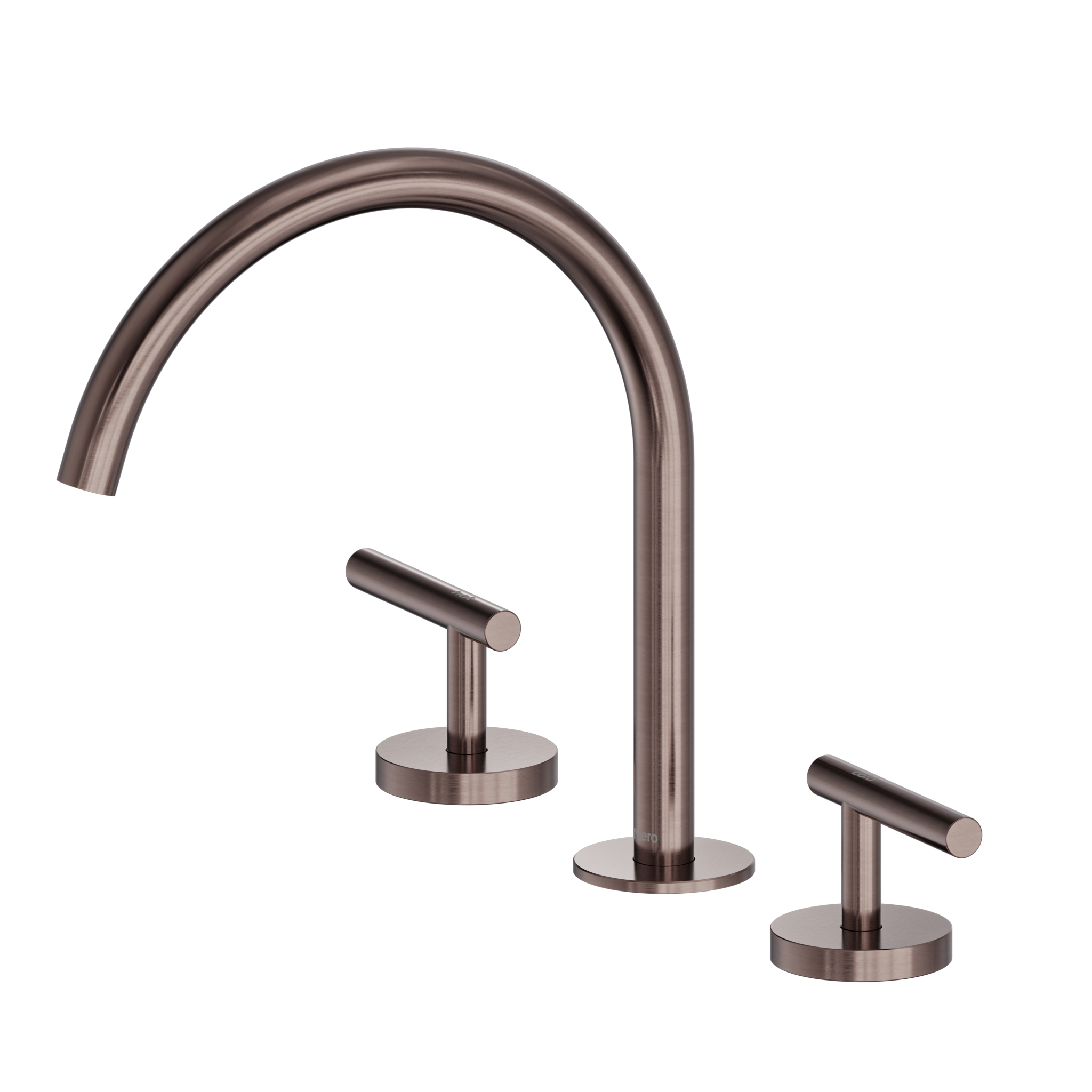 Mecca Lever Bath/Kitchen Set with Arc Spout