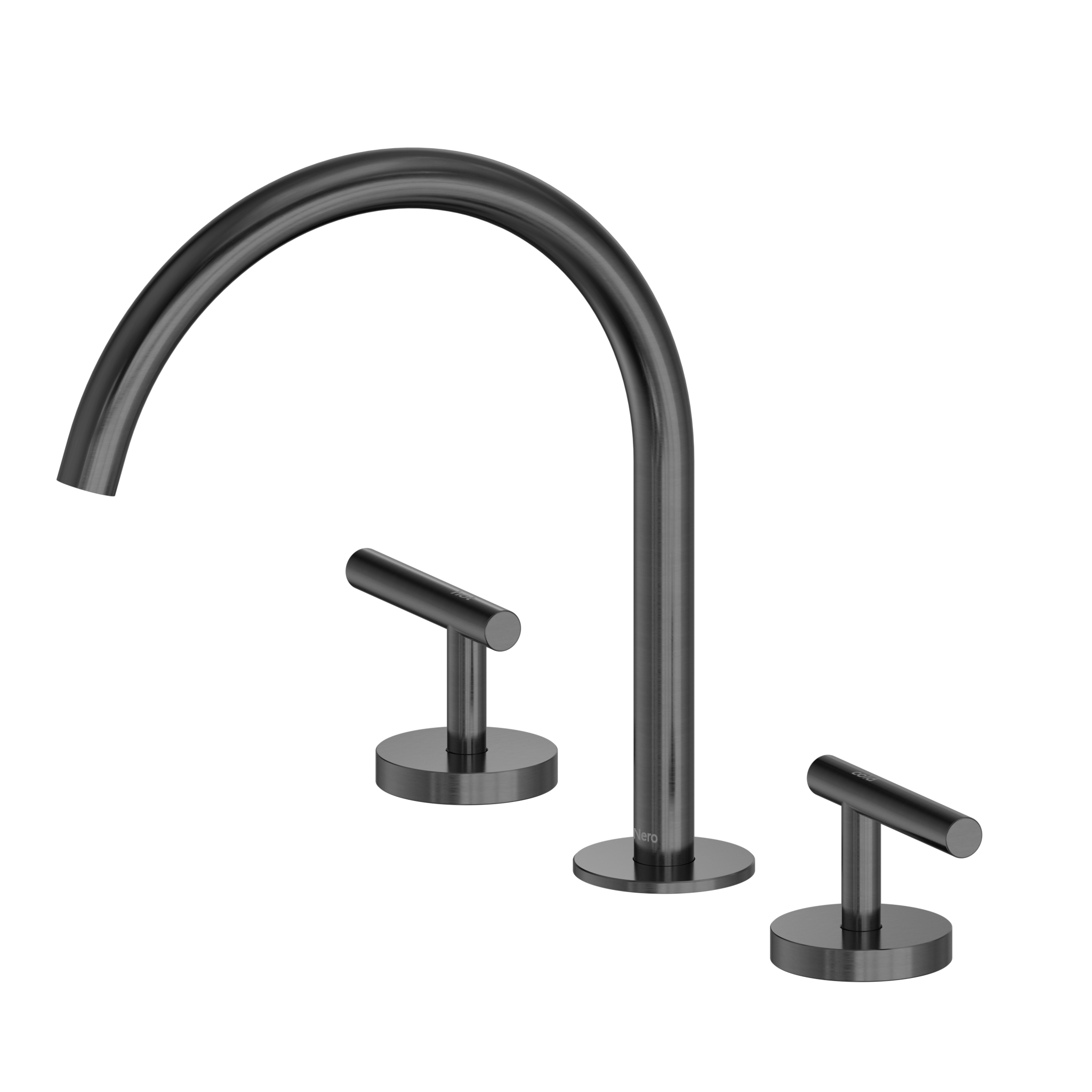 Mecca Lever Bath/Kitchen Set with Arc Spout