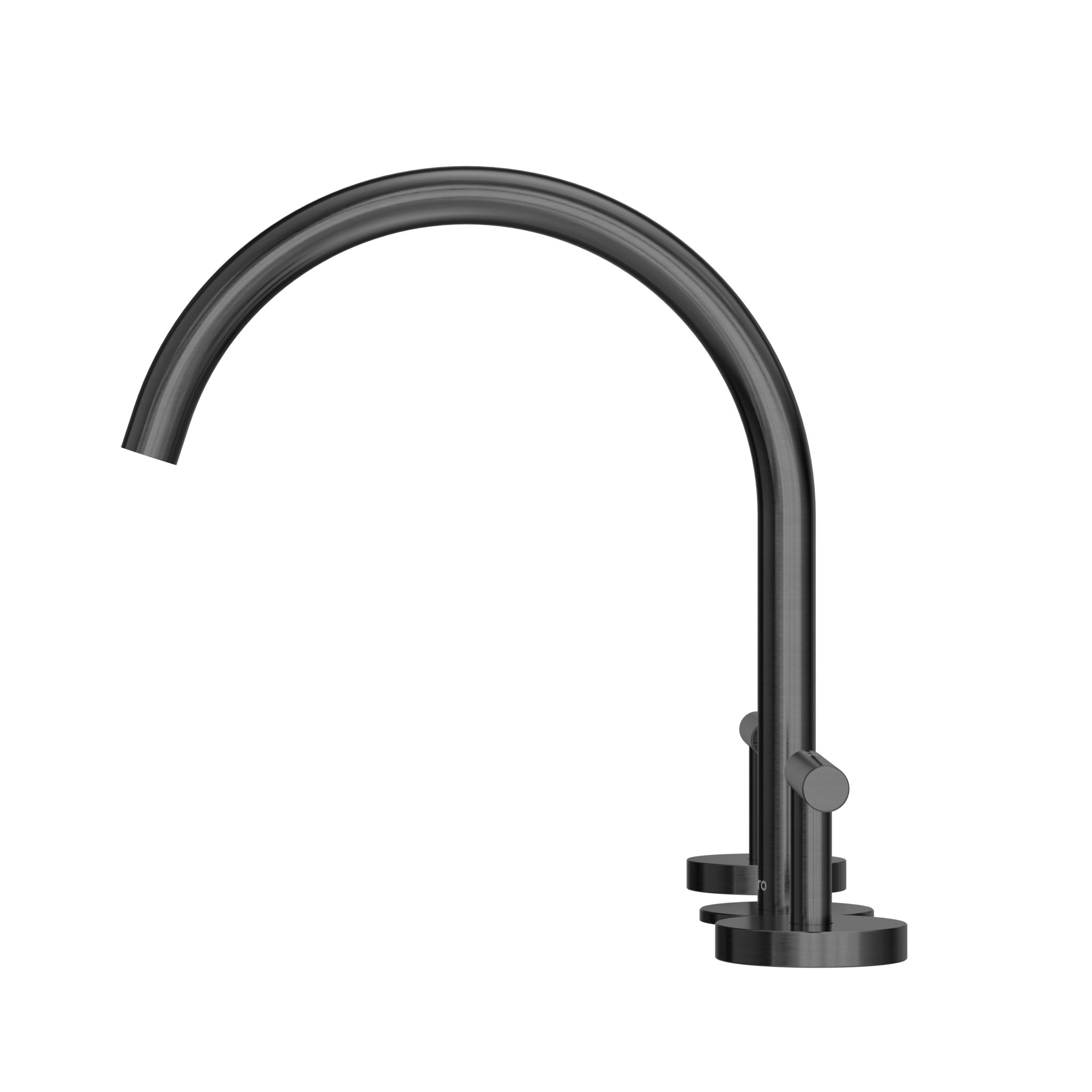 Mecca Lever Bath/Kitchen Set with Arc Spout