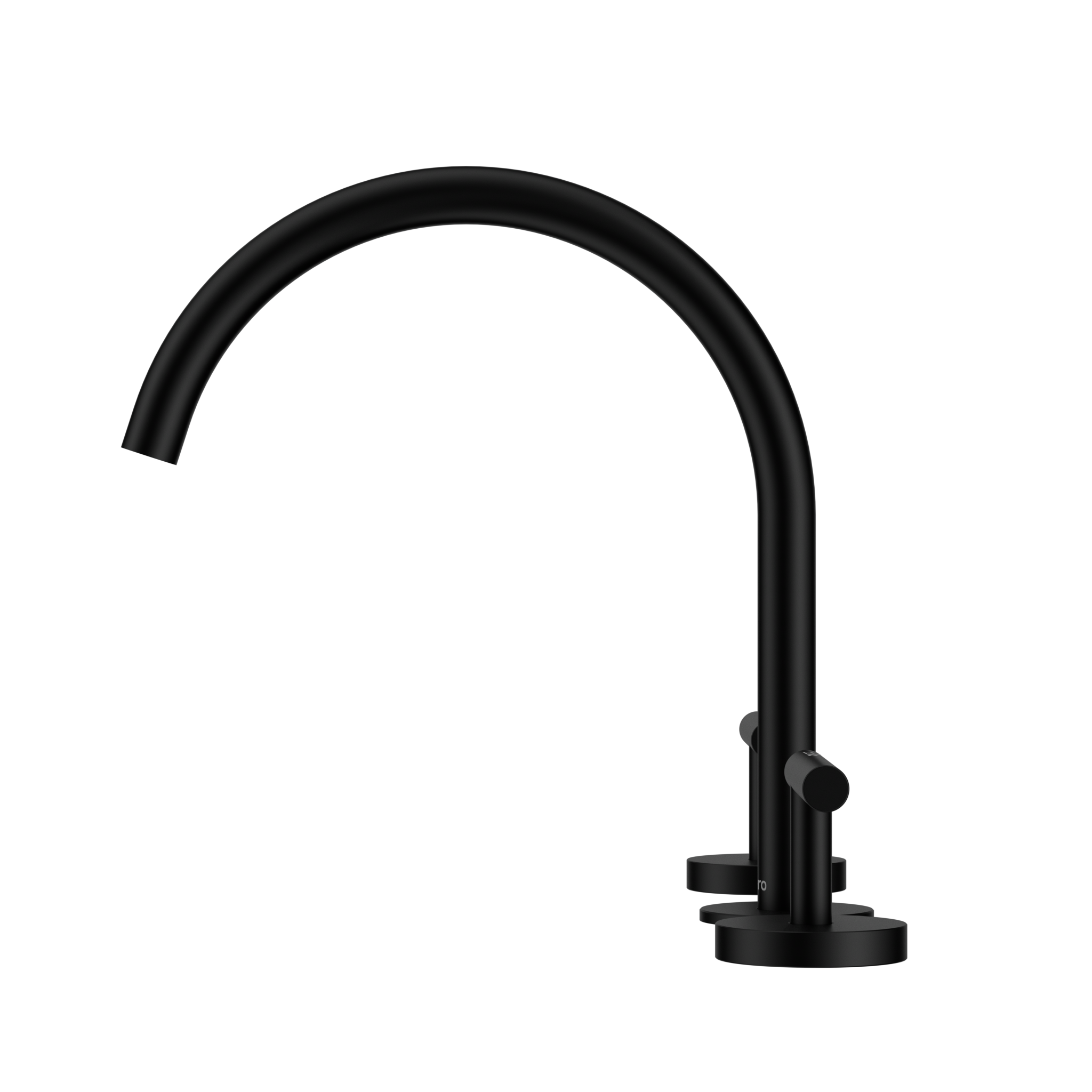 Mecca Lever Bath/Kitchen Set with Arc Spout