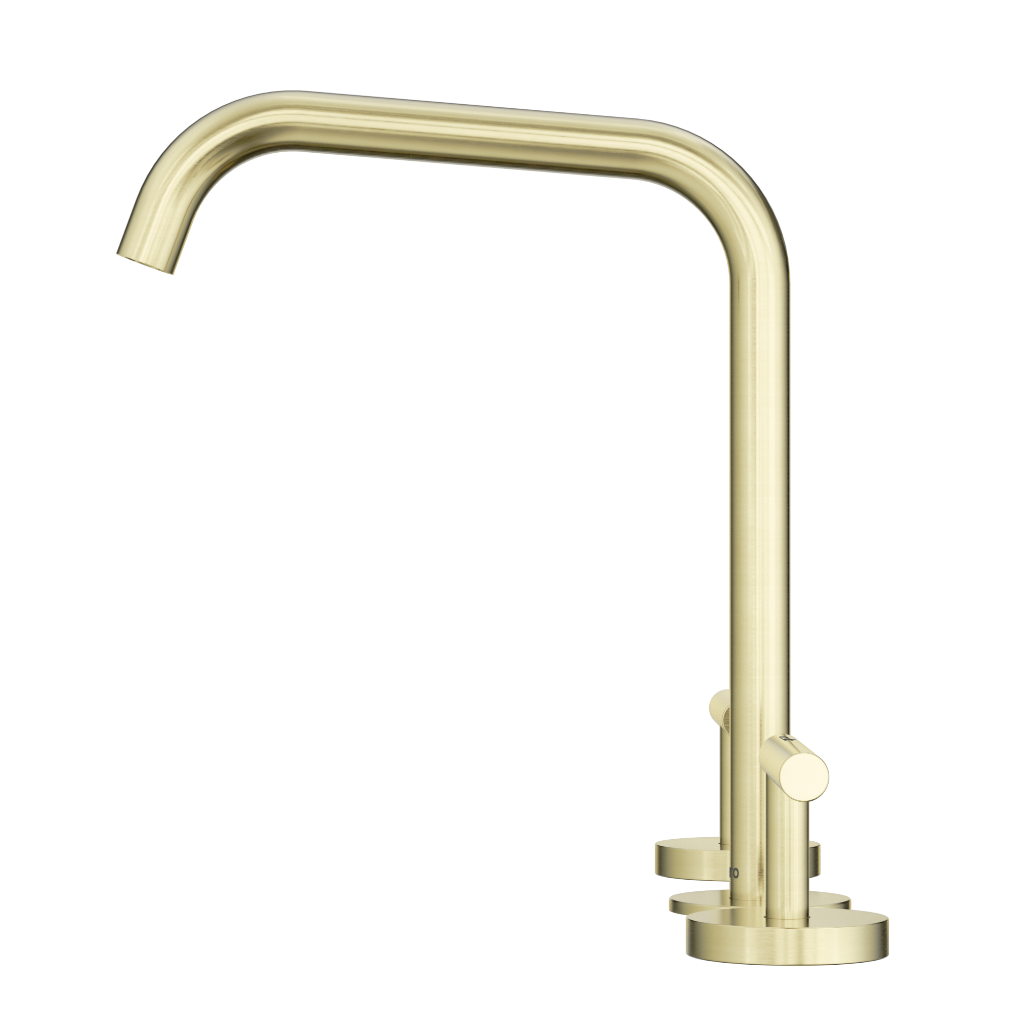 Mecca Lever Bath/Kitchen Set with Edge Spout