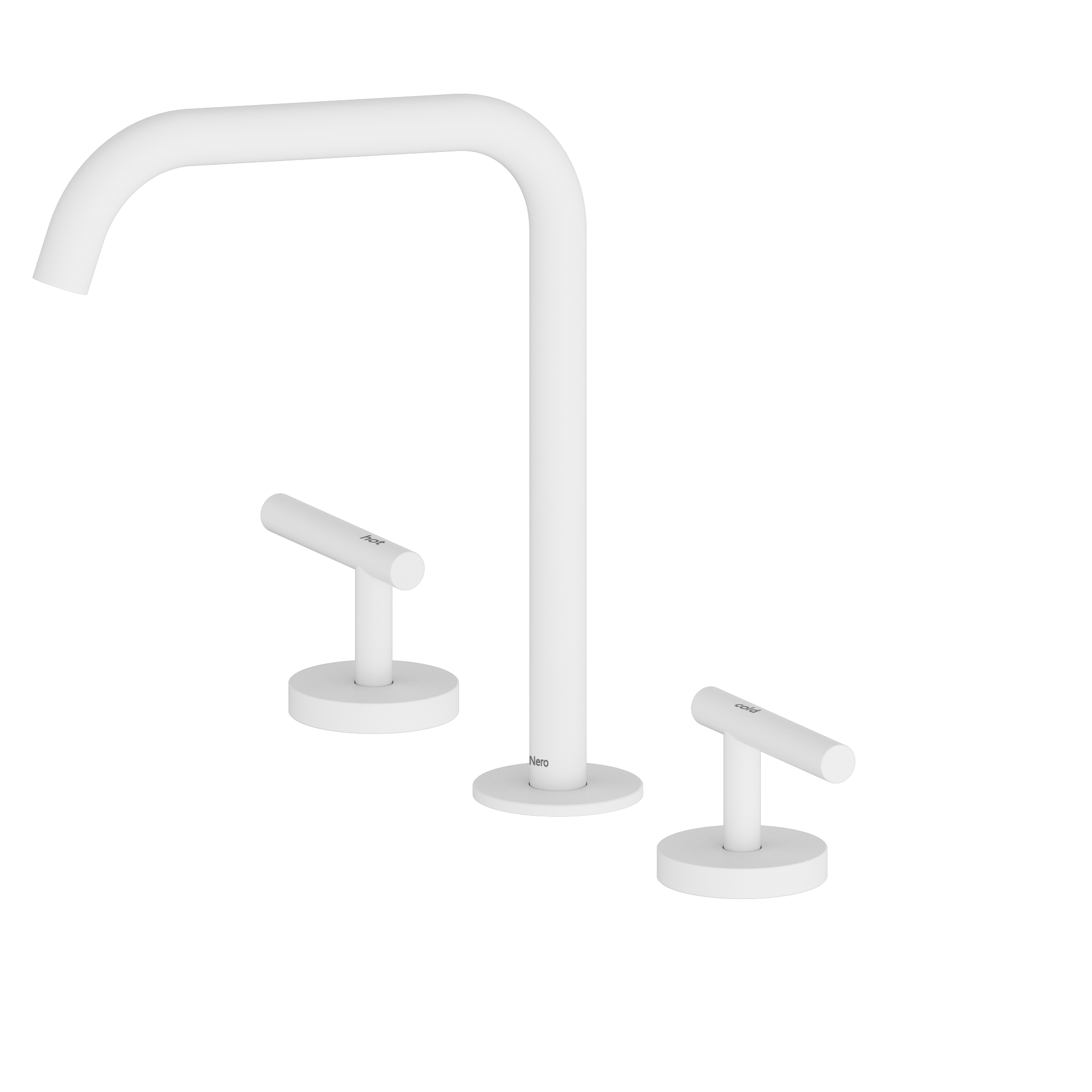 Mecca Lever Bath/Kitchen Set with Edge Spout