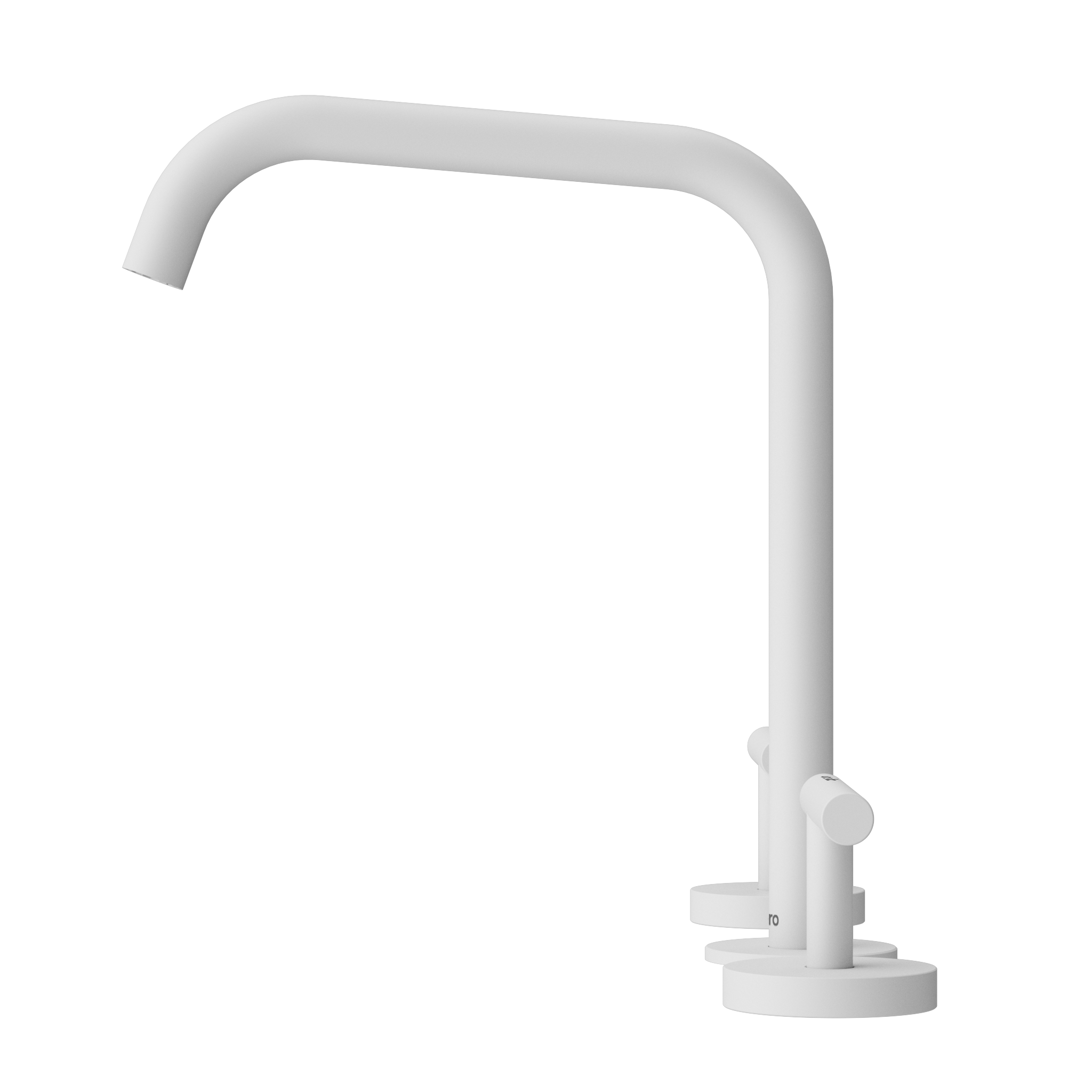 Mecca Lever Bath/Kitchen Set with Edge Spout
