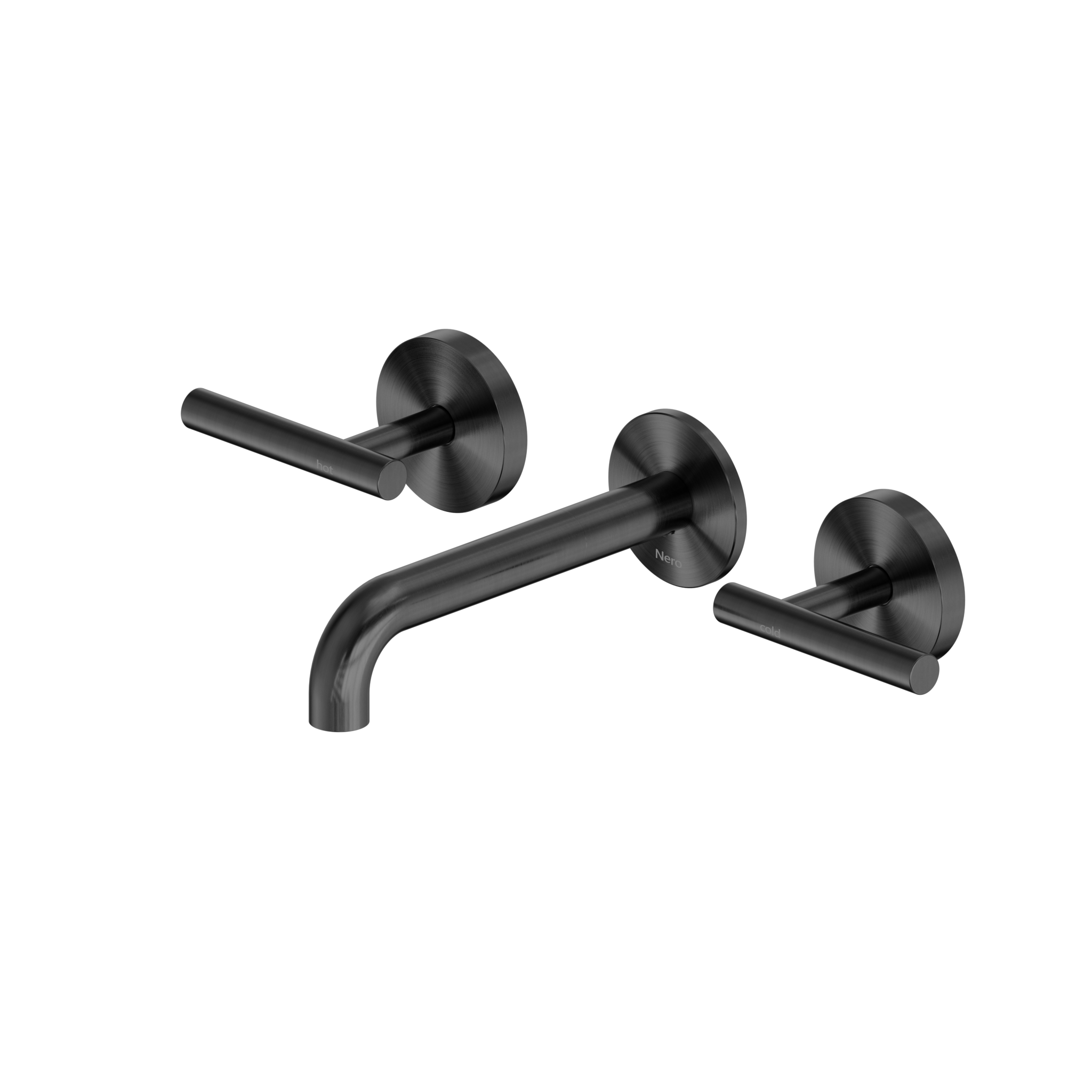 Mecca Lever Wall Basin/Bath Set 160mm
