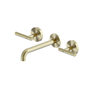 Mecca Lever Wall Basin/Bath Set 185mm