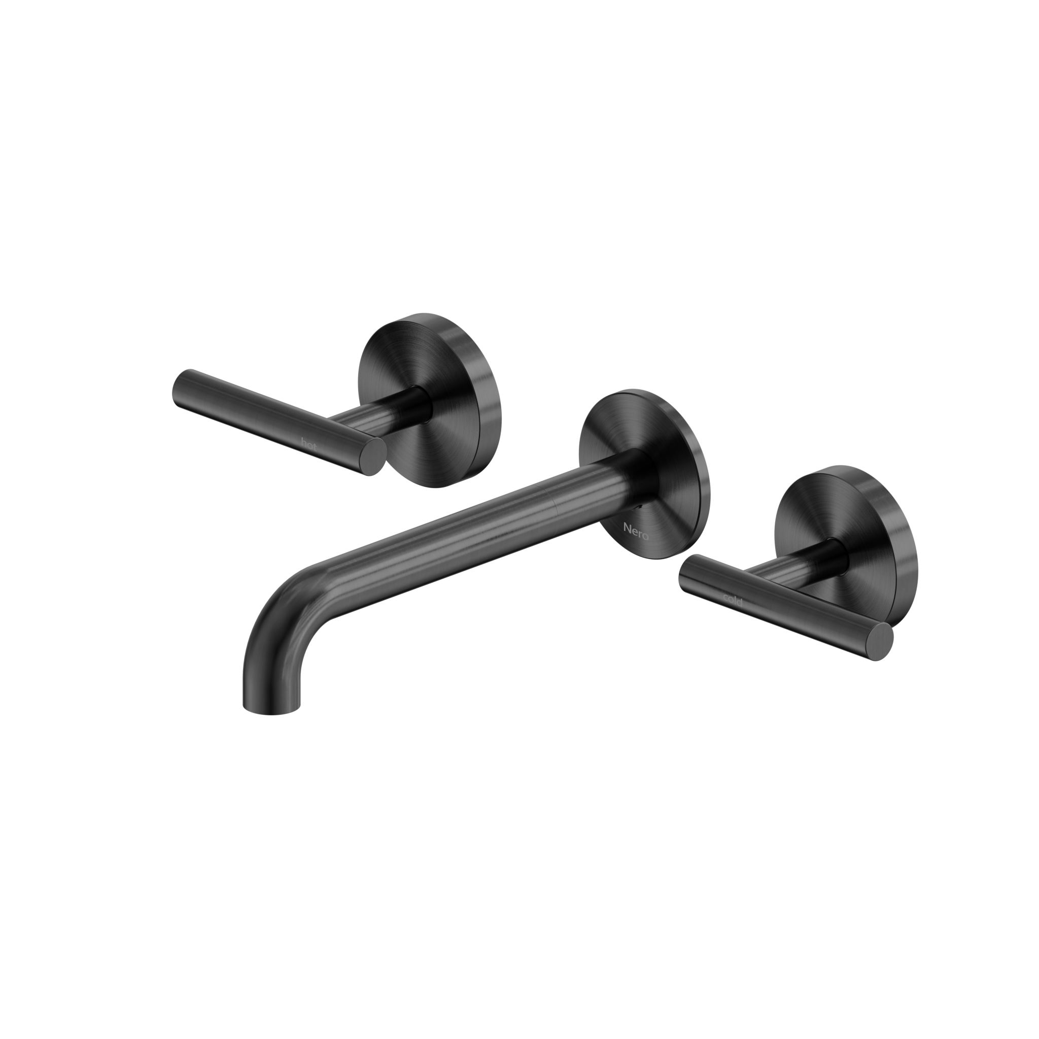 Mecca Lever Wall Basin/Bath Set 185mm