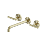 Mecca Lever Wall Basin/Bath Set 220mm