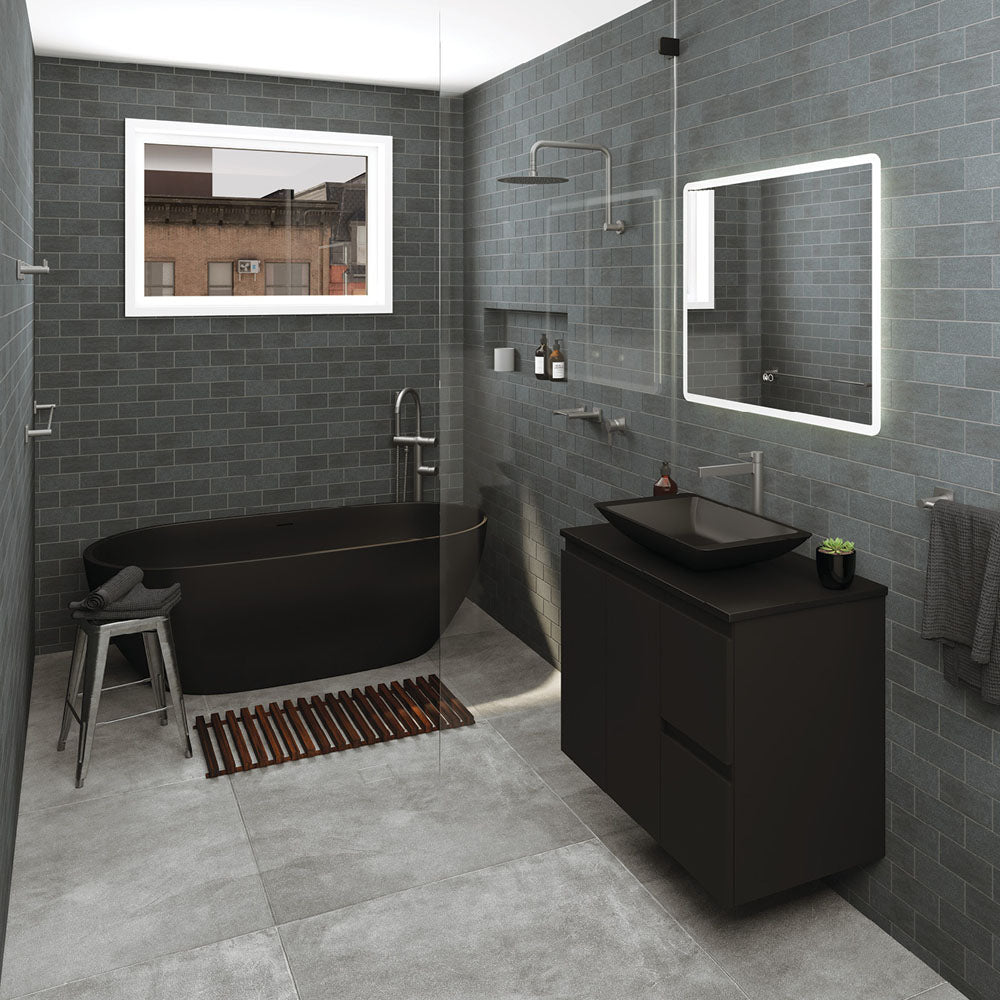 SANSA Single Towel Rail 900mm