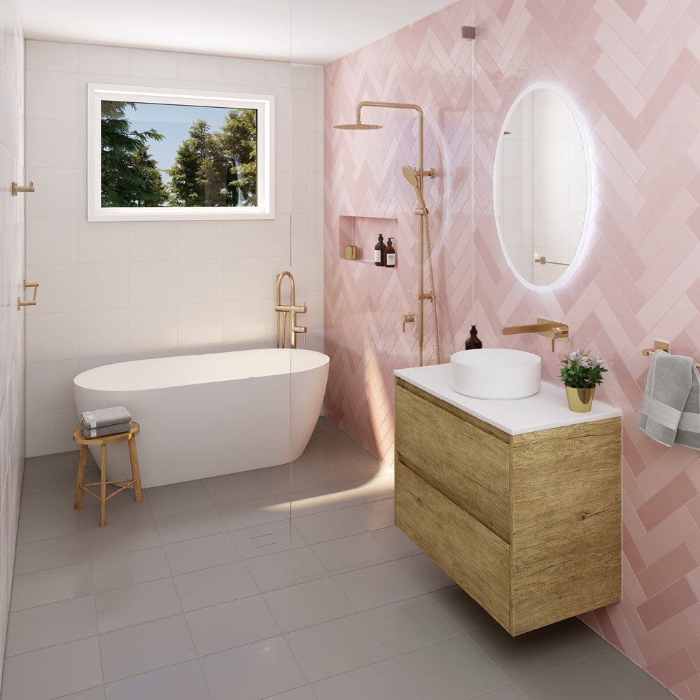 SANSA Single Towel Rail 900mm