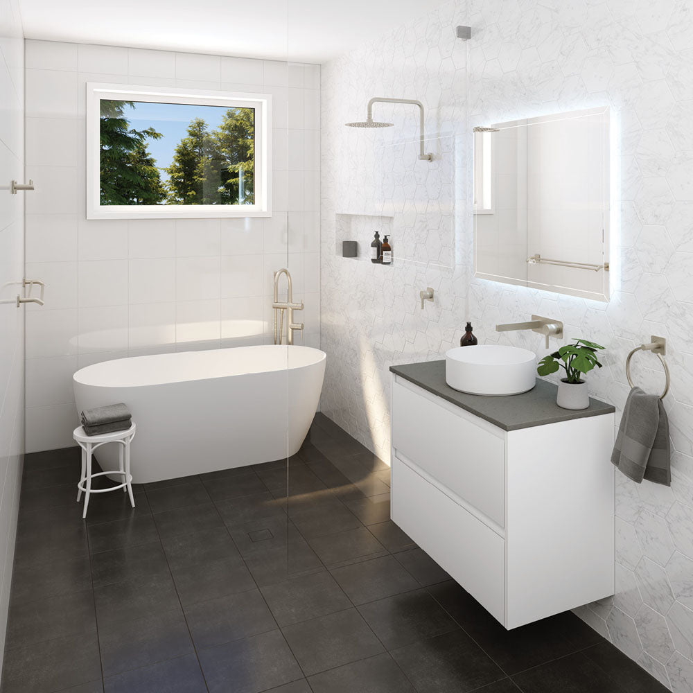 SANSA Double Towel Rail 900mm
