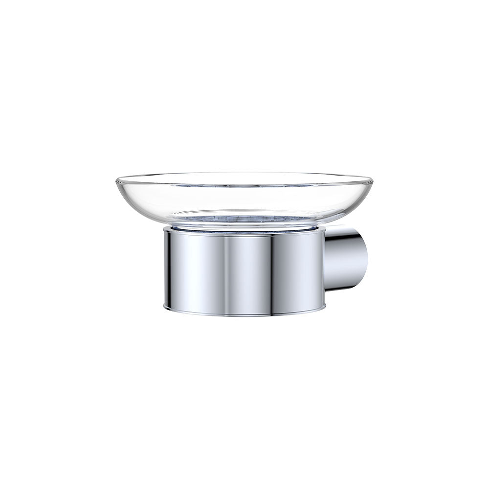 EMPIRE SLIM Soap Holder Glass Dish SS304