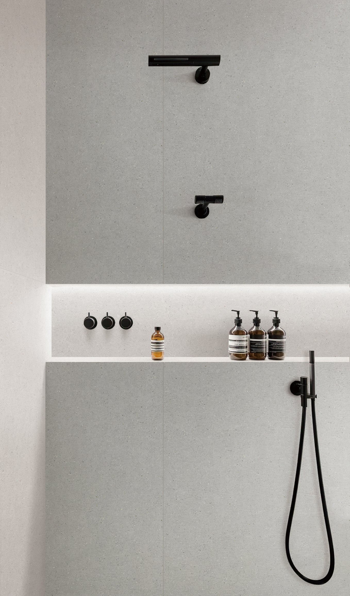 Particle Grey Standard Porcelain Range Tile