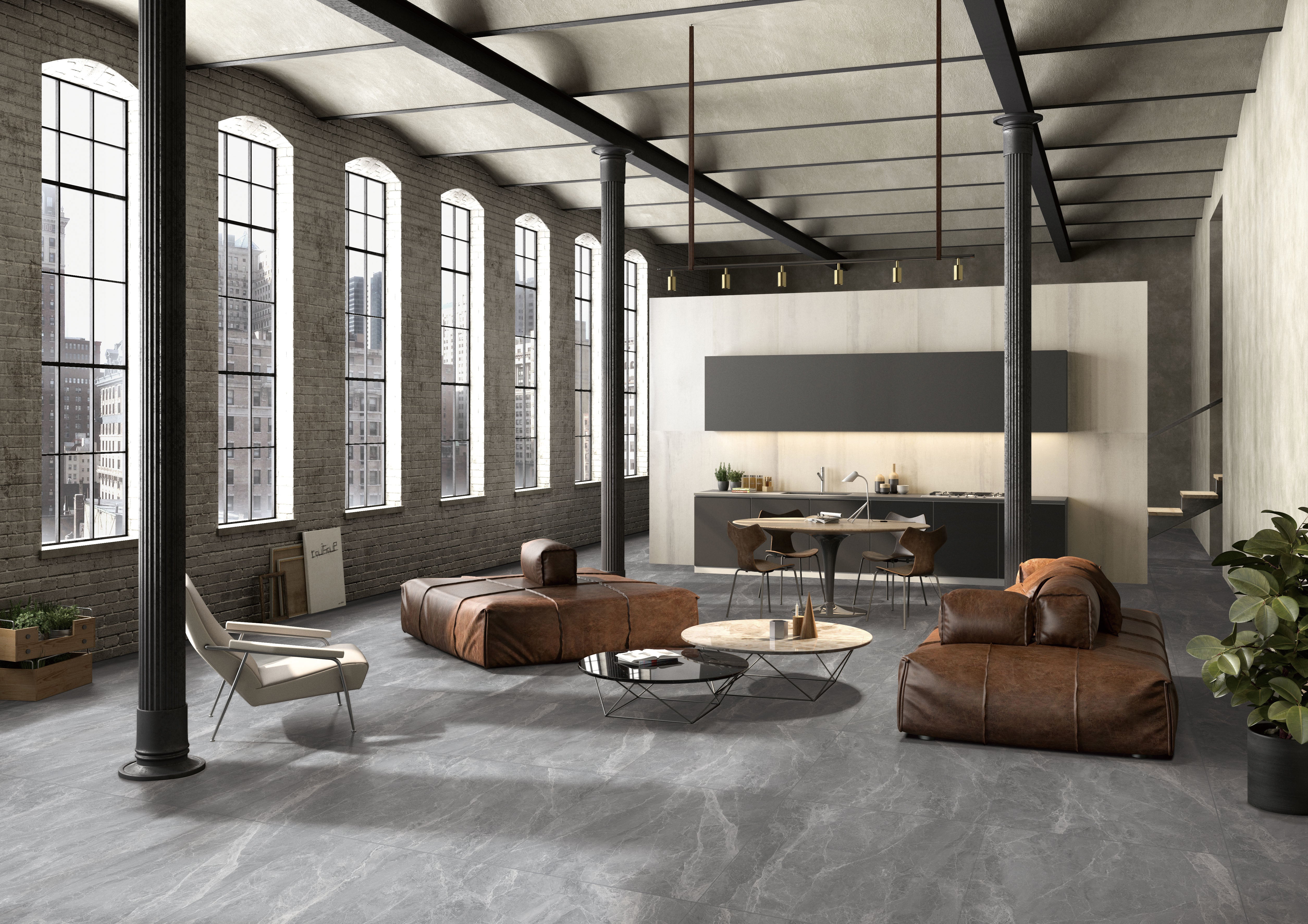 Morgan Storm Standard Porcelain Range Tile
