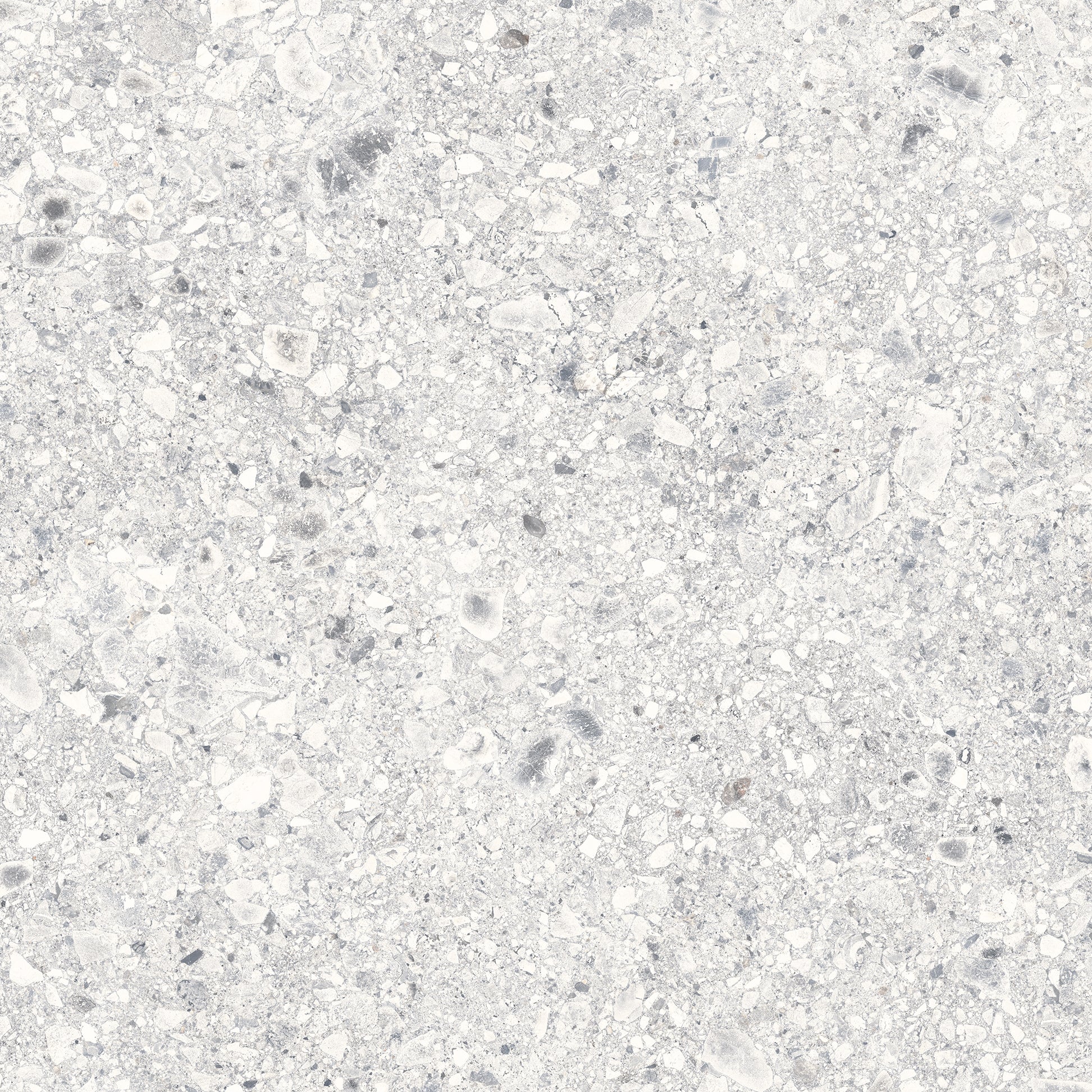 Terrazzo White Standard Porcelain Range Tile