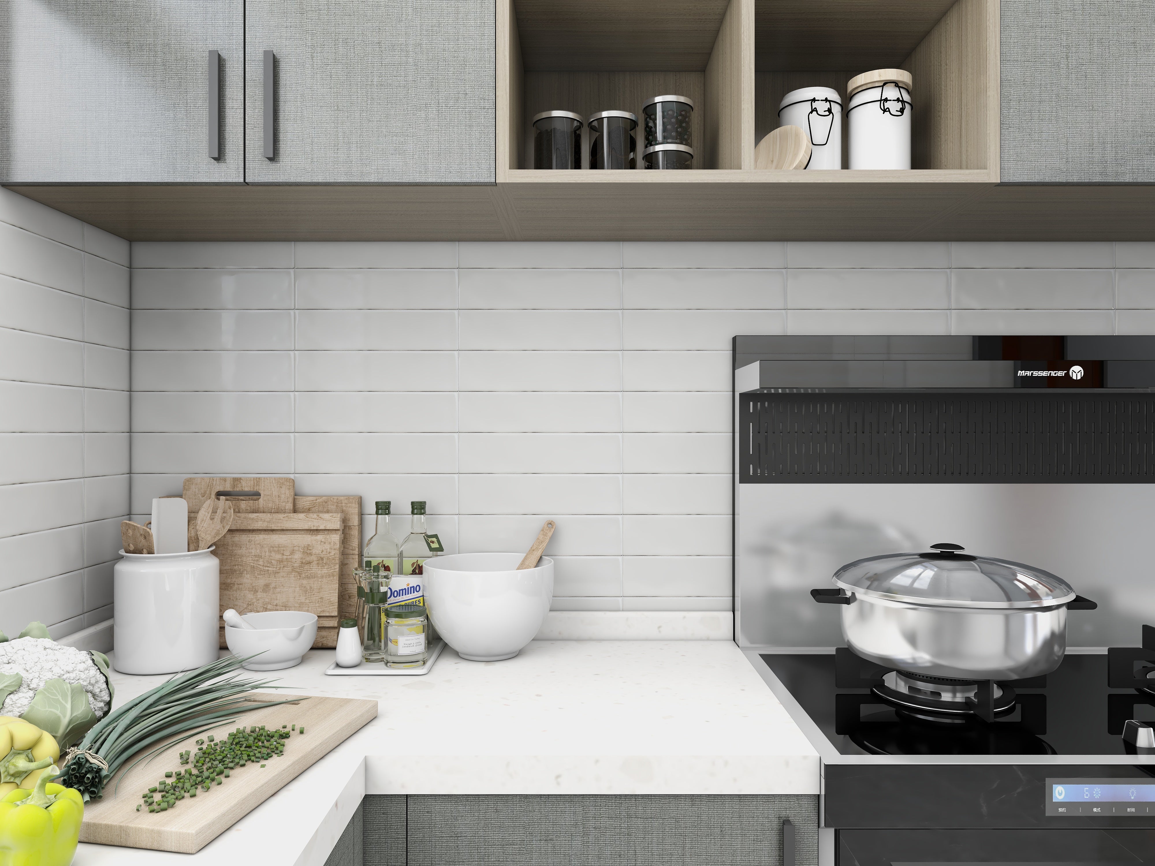 Subwave Nude Ceramic Small Format Range Tile