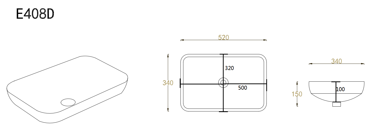 Cosimo Semi Inset Basin
