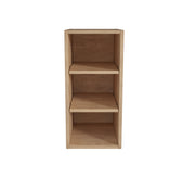 Malaga Antico Oak Cubby Cabinet Accesory for Eternity Range Vanity
