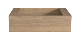 Malaga Antico Oak Kickboard Cabinet Accesory for Eternity Range Vanity