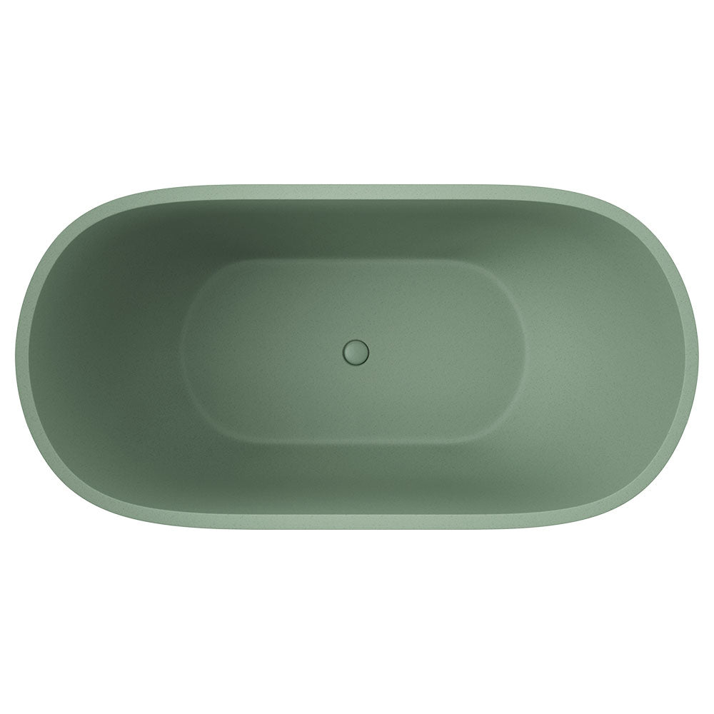 JADA Concrete Bath No Overflow 1500x750x525mm Includes Waste