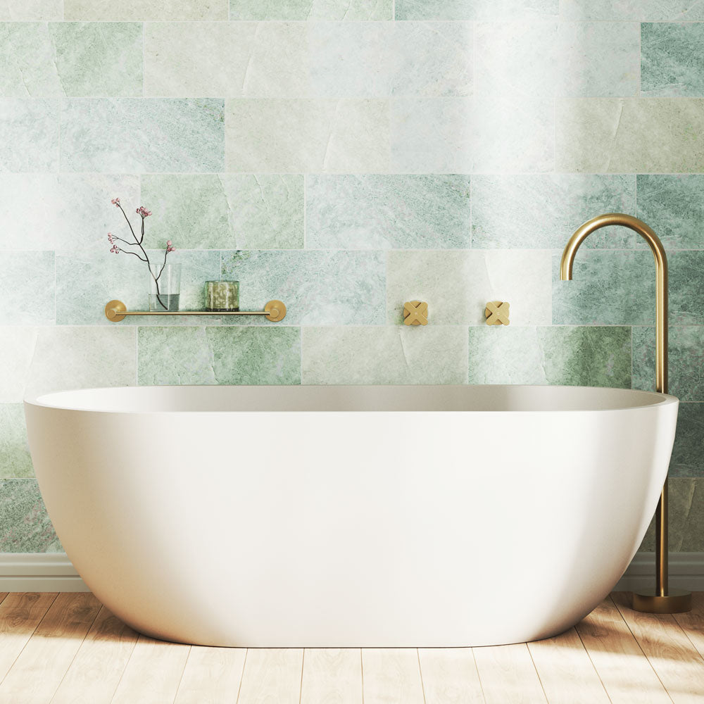 JADA Concrete Bath No Overflow 1500x750x525mm Includes Waste