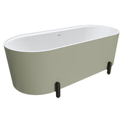 ALUCA Freestanding Bath 1500x750x600mm with overflow