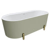 Matte Olive Urban Brass