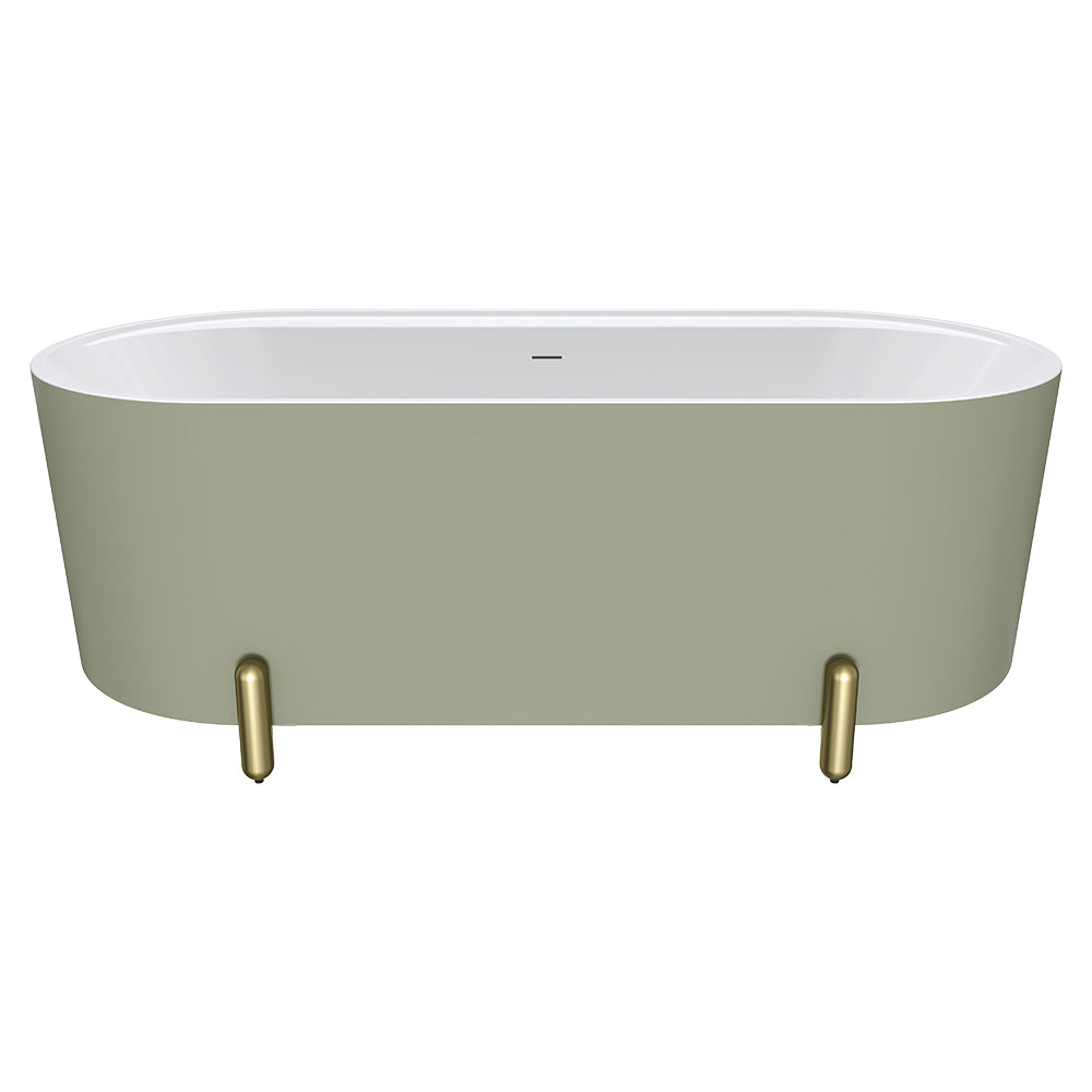 ALUCA Freestanding Bath 1500x750x600mm with overflow