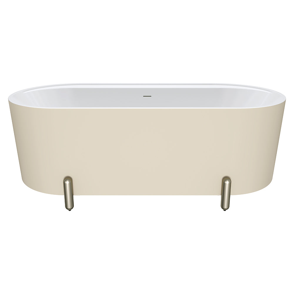 ALUCA Freestanding Bath 1500x750x600mm with overflow