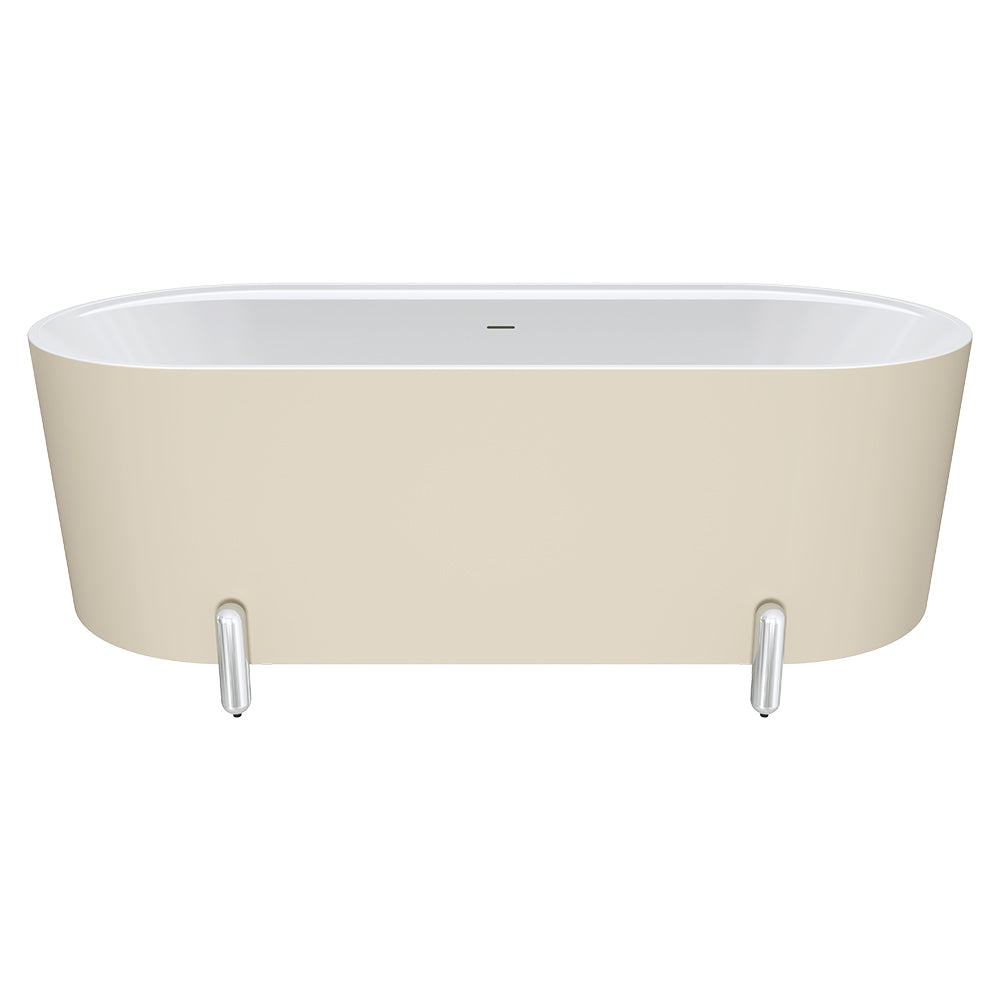 ALUCA Freestanding Bath 1500x750x600mm with overflow
