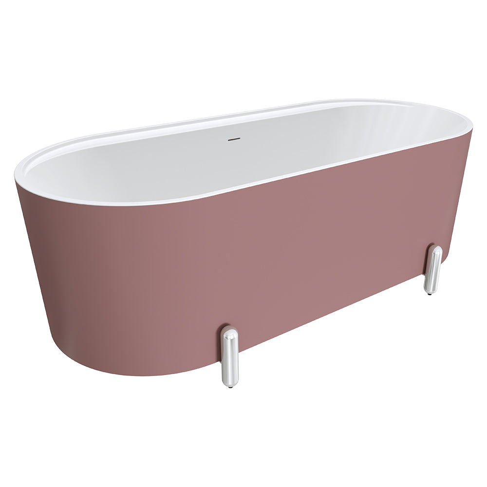 ALUCA Freestanding Bath 1500x750x600mm with overflow