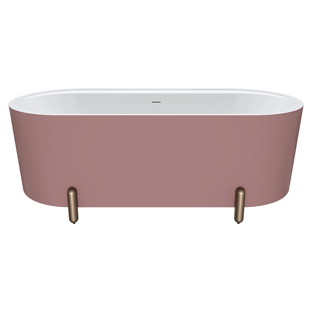 ALUCA Freestanding Bath 1500x750x600mm with overflow