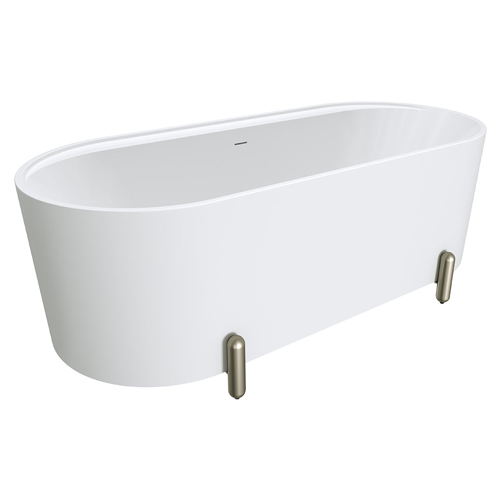 ALUCA Freestanding Bath 1500x750x600mm with overflow