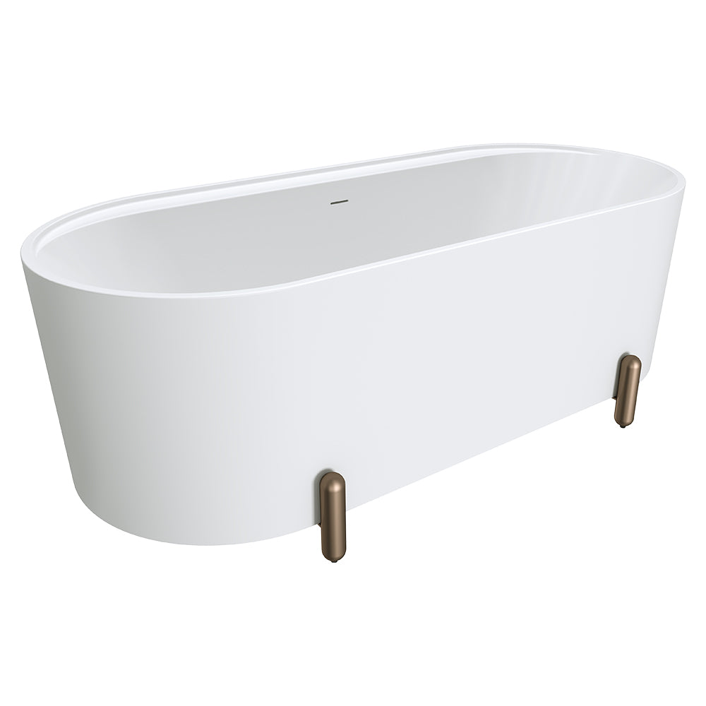 ALUCA Freestanding Bath 1500x750x600mm with overflow