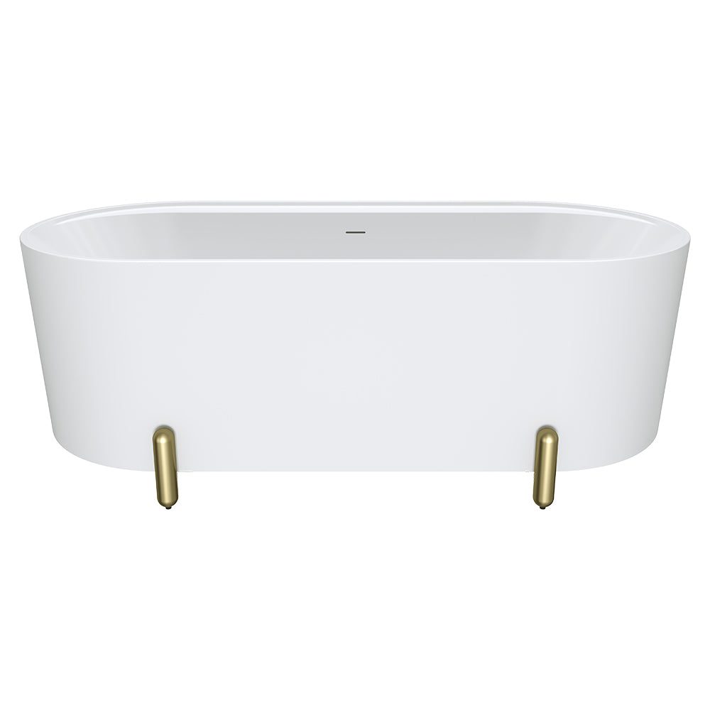ALUCA Freestanding Bath 1500x750x600mm with overflow