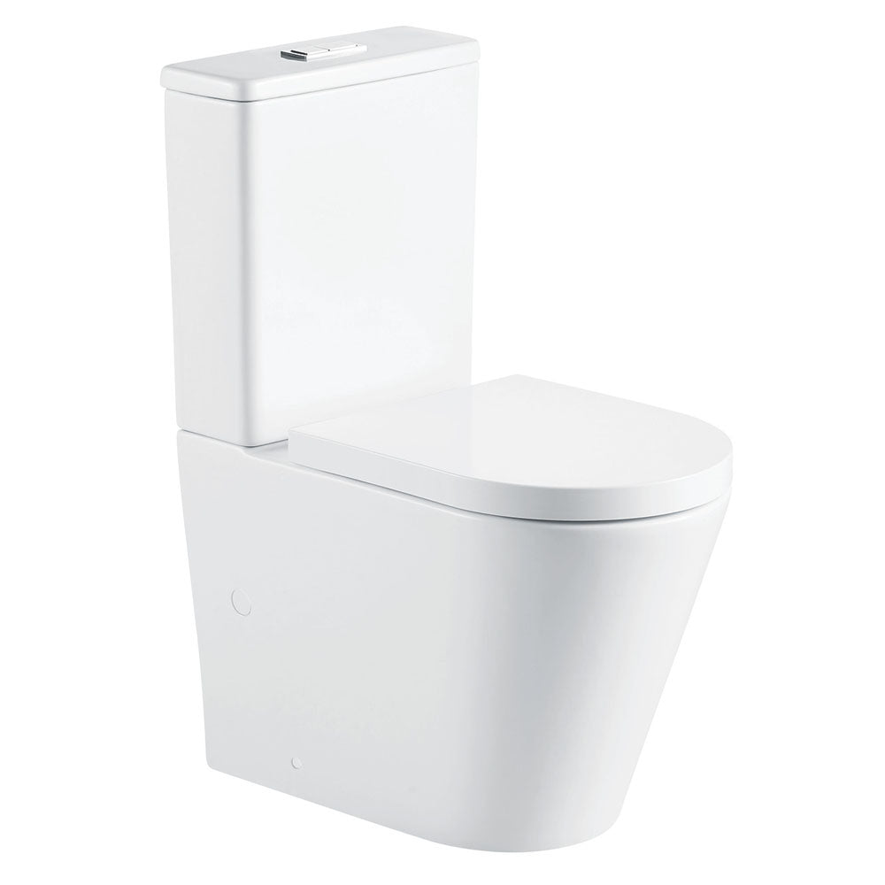 ALUCA TORNADO S-Trap 90-160 BTW Toilet Suite 4 Star rated 4.5/3L Thick Seat