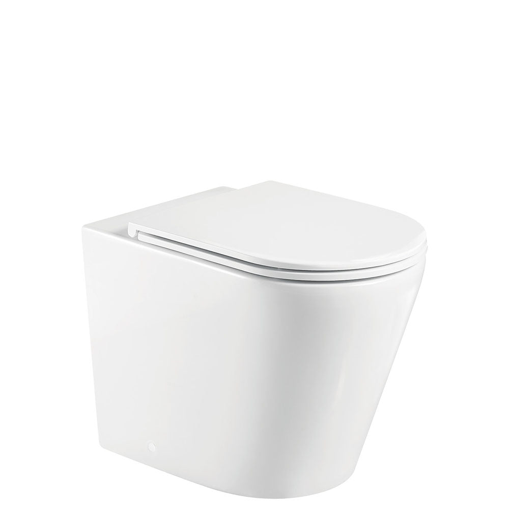 ALUCA TORNADO Wall Faced P Trap GEBERIT SIGMA In Wall Cistern No Button Slim Seat