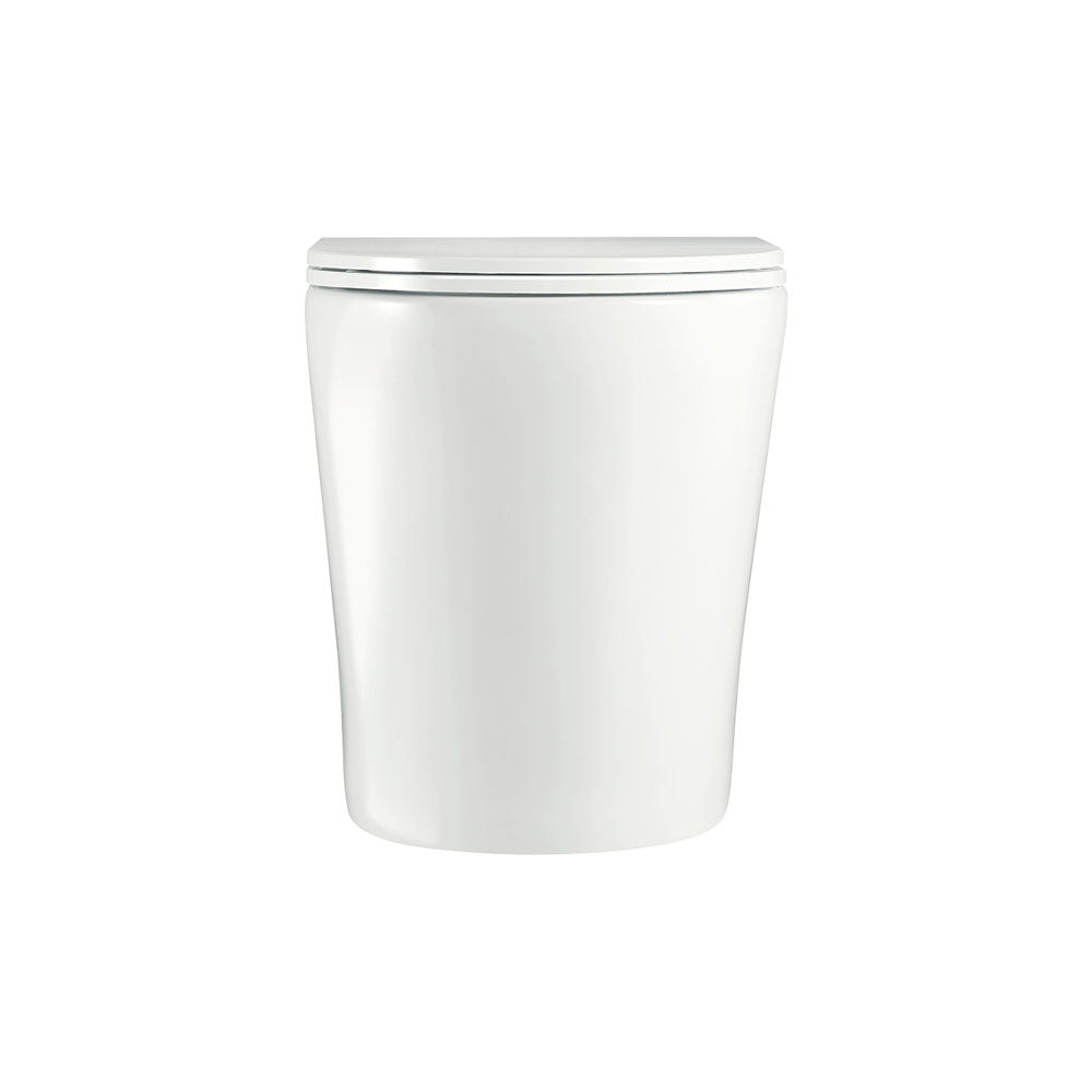 ALUCA TORNADO Wall Faced P Trap GEBERIT SIGMA In Wall Cistern No Button Slim Seat