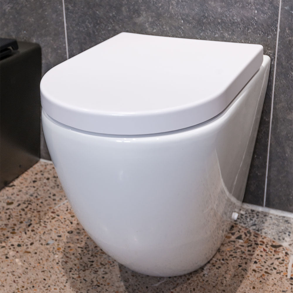 ALUCA TORNADO Wall Faced P Trap GEBERIT SIGMA In Wall Cistern No Button