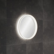 SANSA LED Round Acrylic Edge Mirror with touch sensor and demister