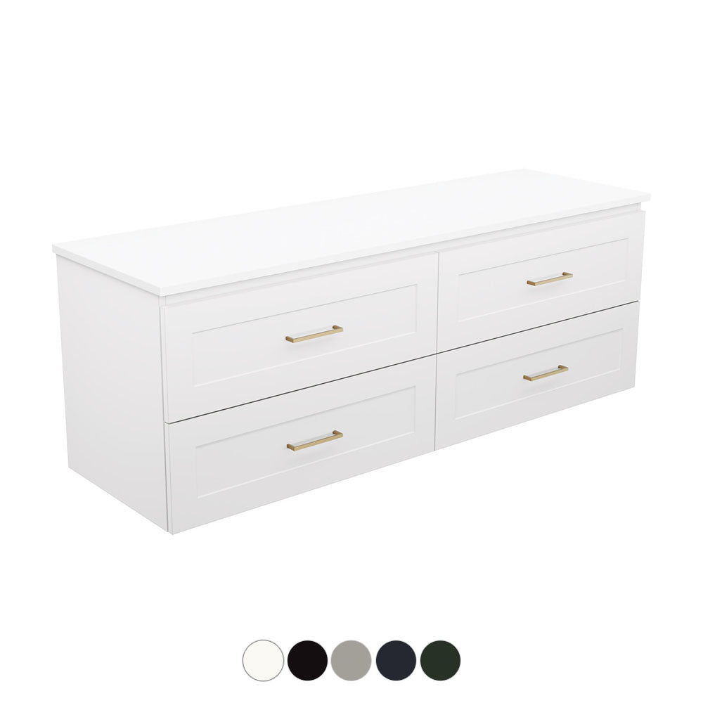NEWPORT 1500 DBL All Drawer Wall Hung