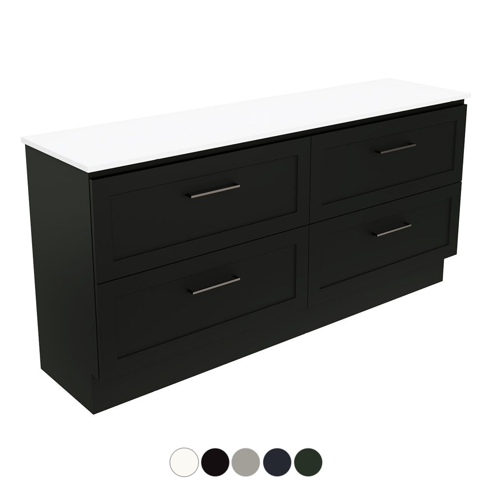 NEWPORT 1800 DBL All Drawer Floor Standing