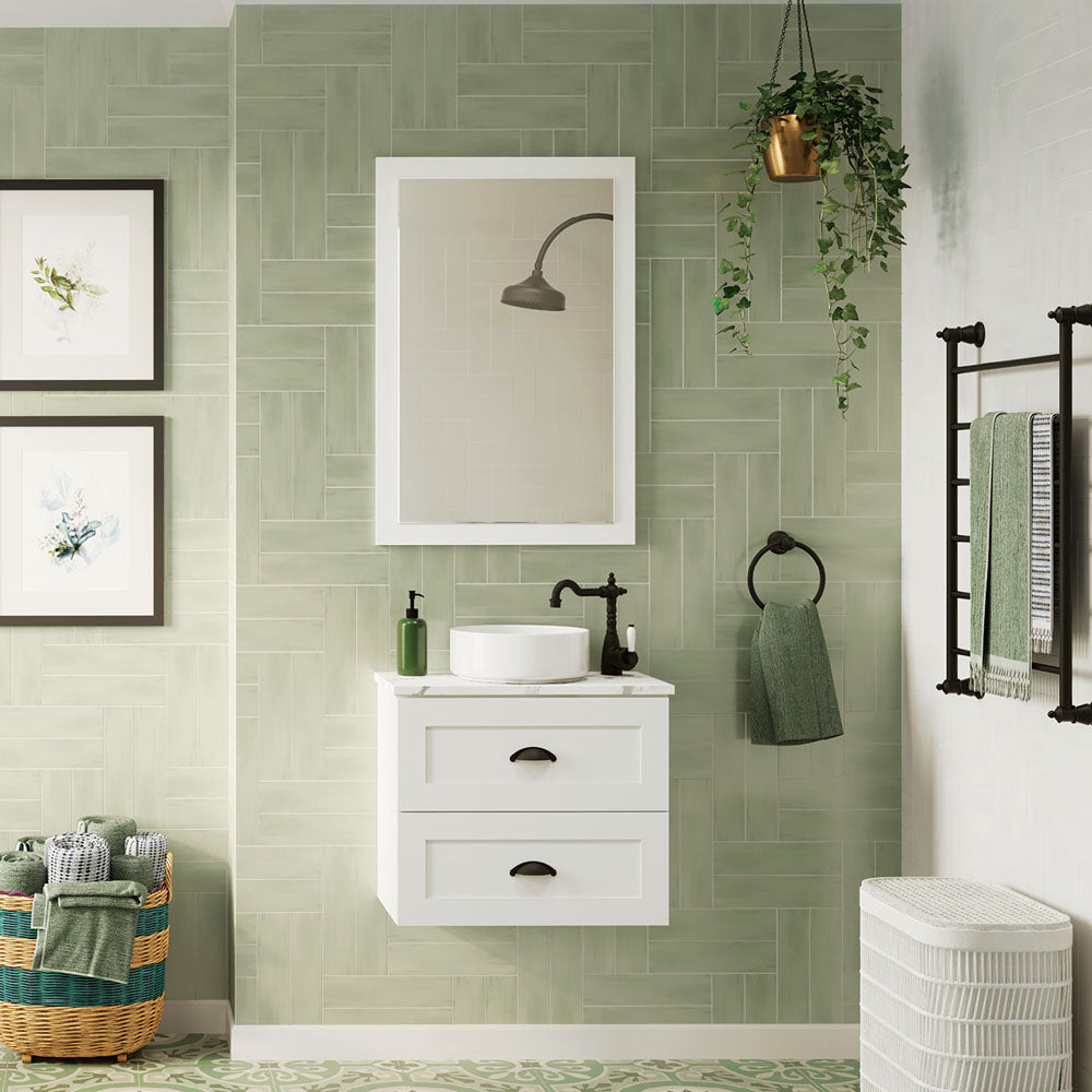 NEWPORT 600 All Drawer Wall Hung Vanity
